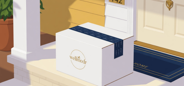 Discreet WellMedr medication delivery to home